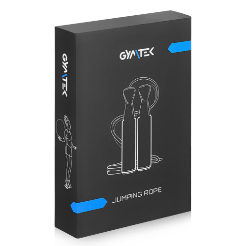 Скакалка  Gymtek G-66398 black - фото №7